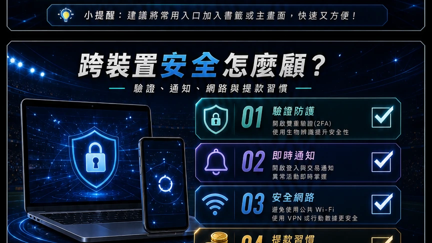 跨裝置安全怎麼顧？