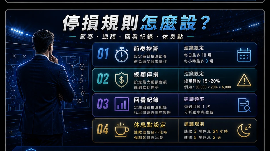 停損規則怎麼設？