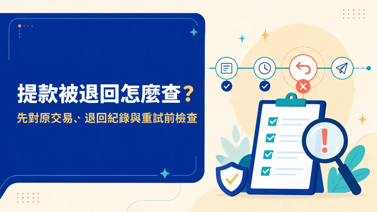 GoFun 提款退回查核,對照原交易與退回交易