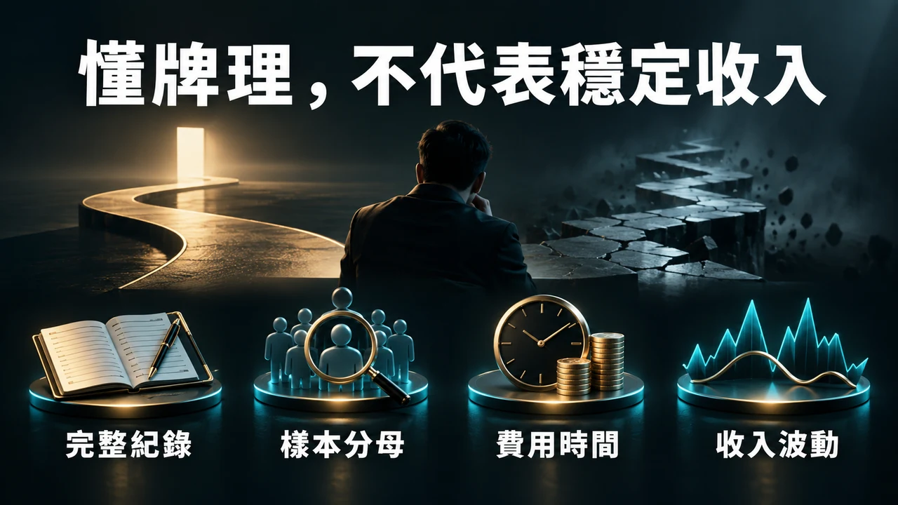 德州撲克能當穩定副業嗎？收益見證要看費用、期間與完整紀錄