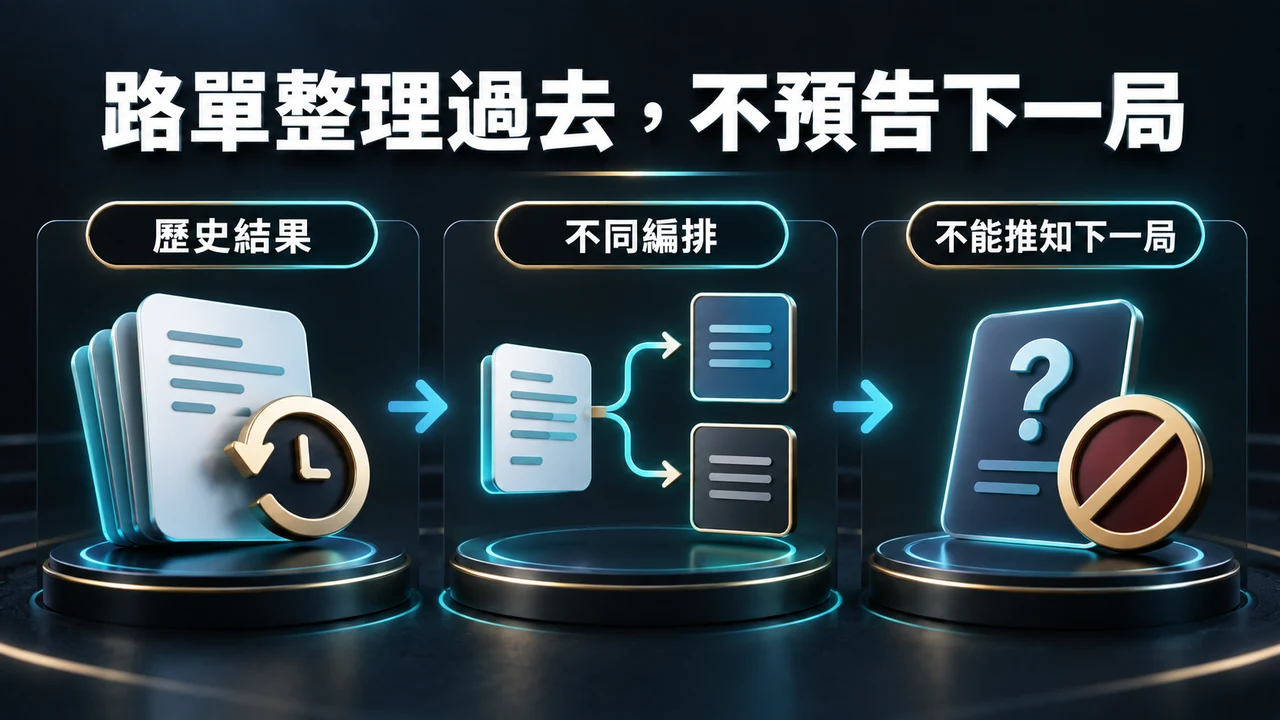百家樂路單能預測下一局嗎？大路、大眼仔與顏色的正確界線